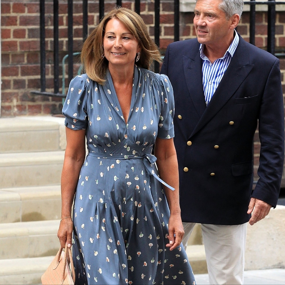 Orla Kiely jumpsuit ASO Carole Middleton